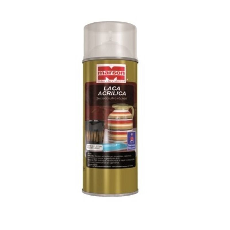 MARSON - SPRAY LACA ACRILICA BRILLANTE INCOLORO 485ML MARSON.
