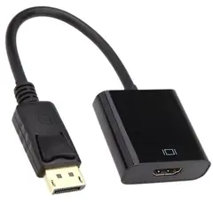 GENERICO - Cable conversor DisplayPort a convertidor de video Hdmi