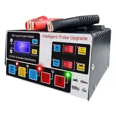 GENERICO - Cargador De Batería Automóvil Inteligente 12V - 24V