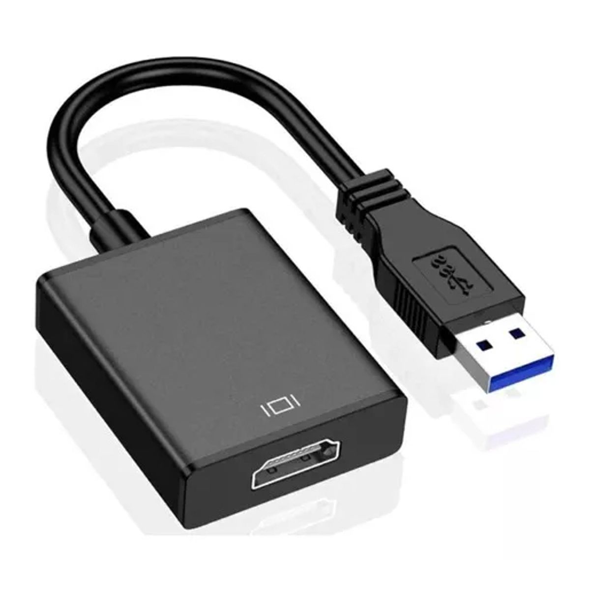 GENERICO - Cable Conversor Adaptador Usb 3.0 Macho A Hdmi Hembra 1080
