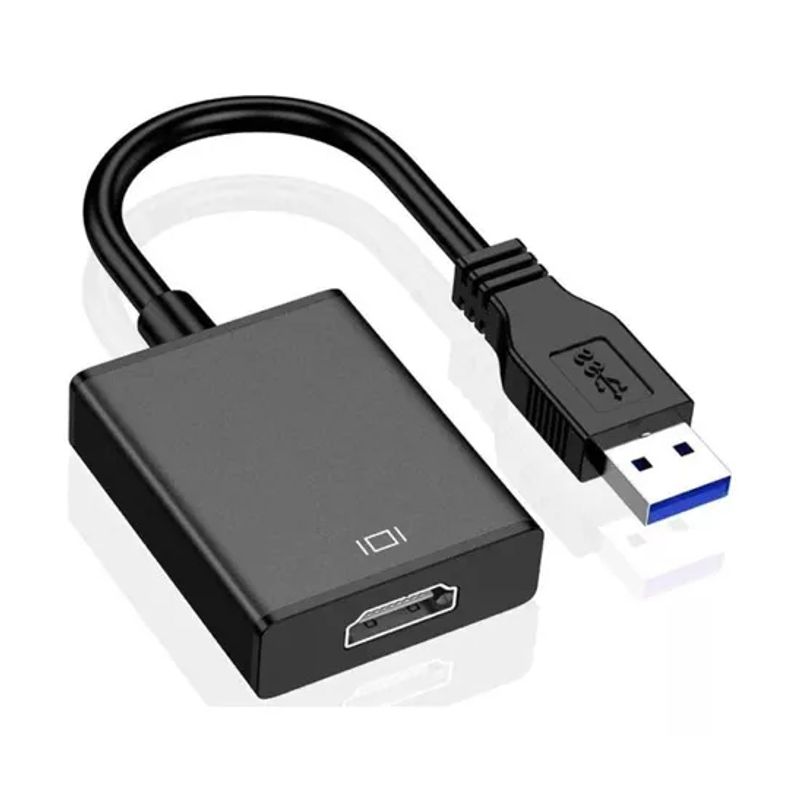 GENERICO - Cable Conversor Adaptador Usb 3.0 Macho A Hdmi Hembra 1080