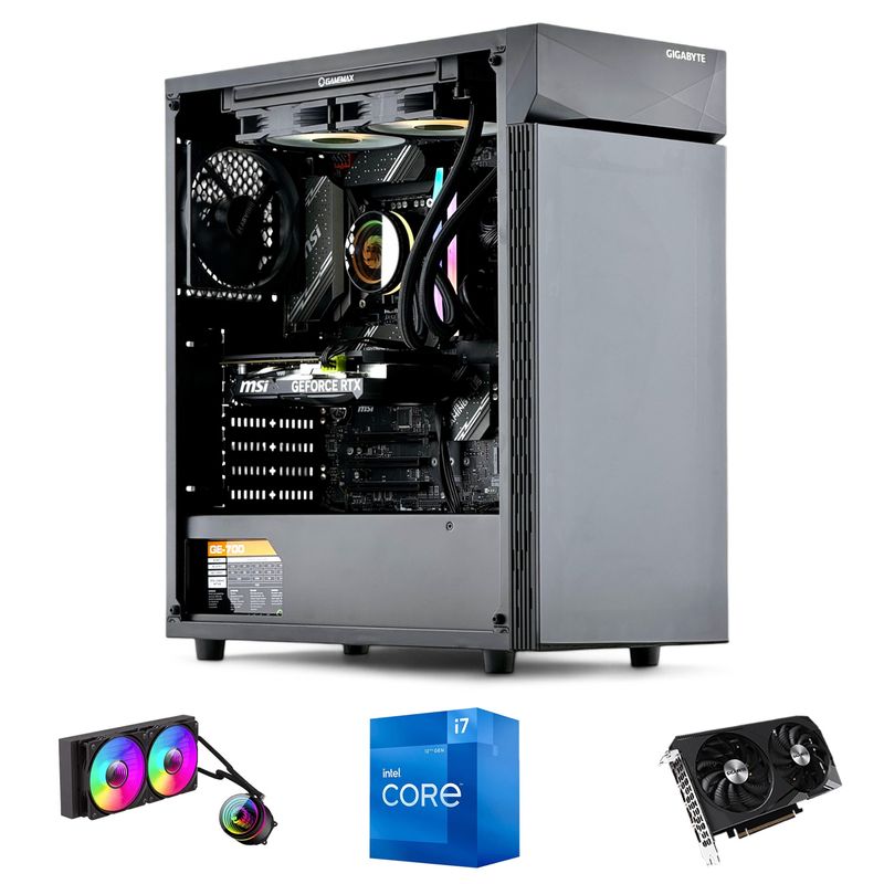 HYPERPC - PC GAMER INTEL CORE i7 12700K 32gb DDR5 1Tb RTX 5060 Ti 16Gb WiFi