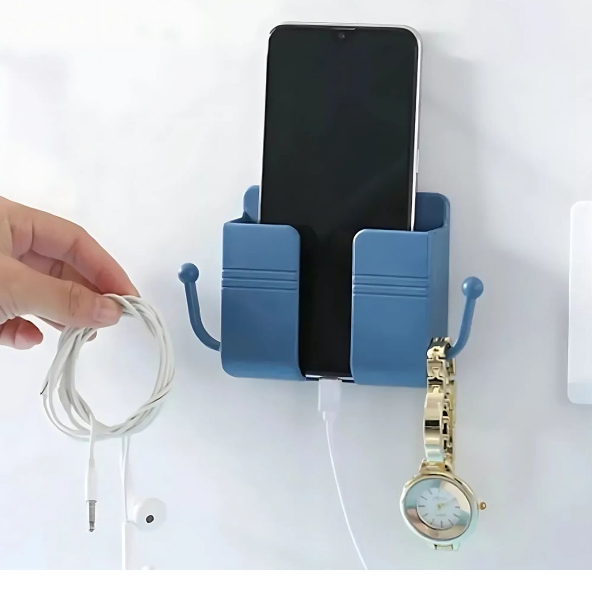 GENERICO - Soporte adhesivo de pared para telefono