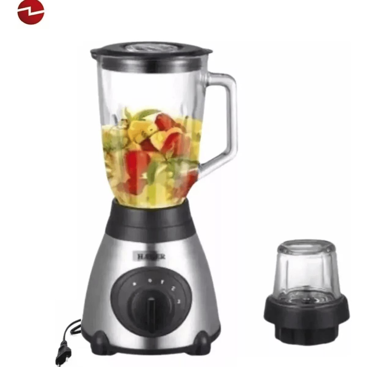 GENERICO - Licuadora Vaso De Vidrio + Moledora de Café