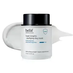 BELIF - Mascarilla Facial Nocturna Purificante de Arcilla 75ML