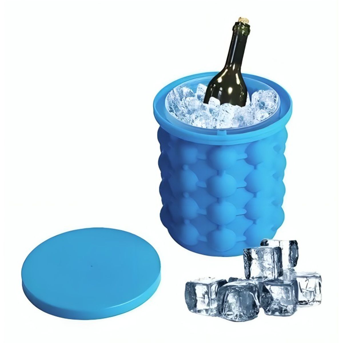 OEM - Hielera Contenedor de Hielo Enfría Vaso Botella Portátil de Silicona