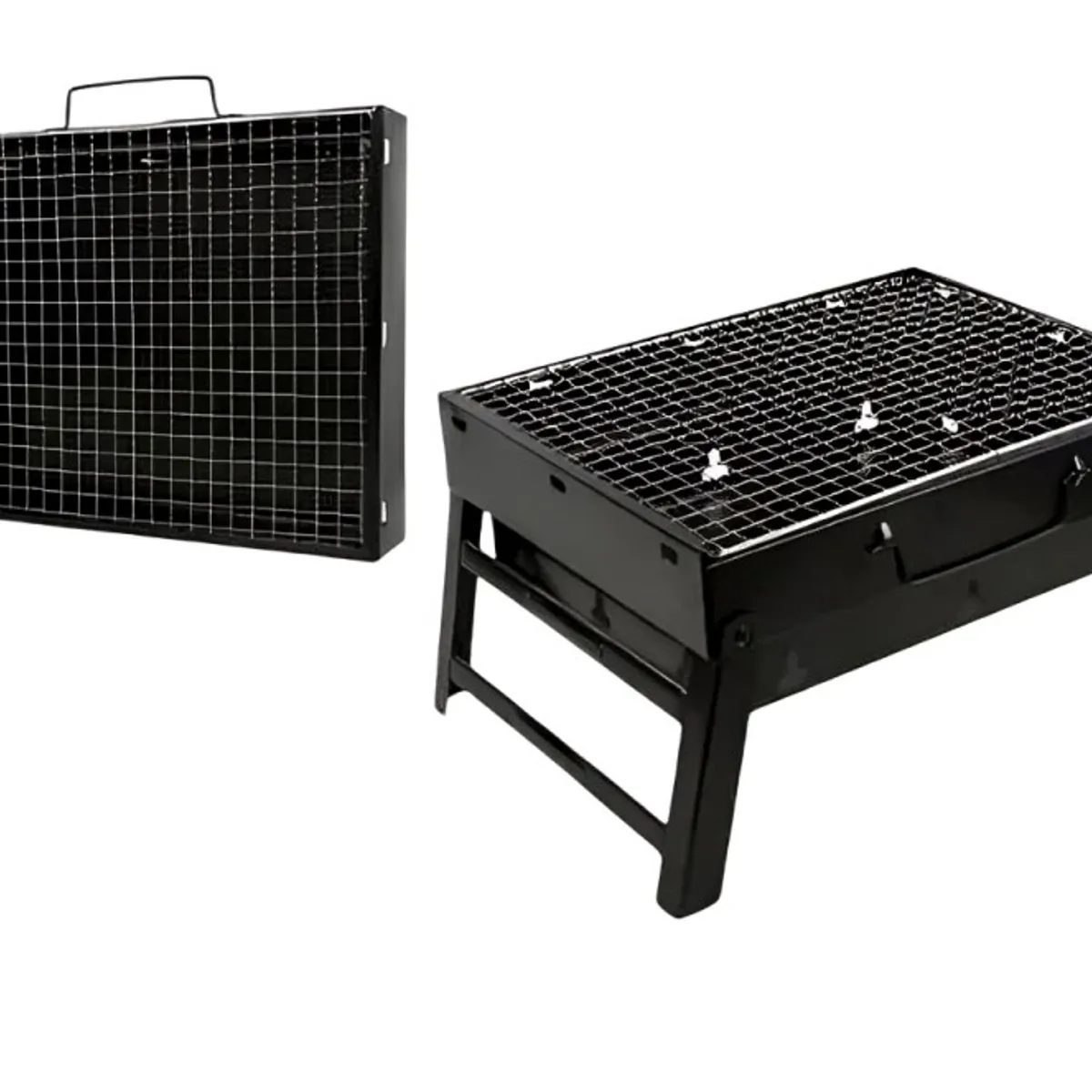 OEM - PARRILLA CUADRADA BBQ 36 X 29 X 75 CM
