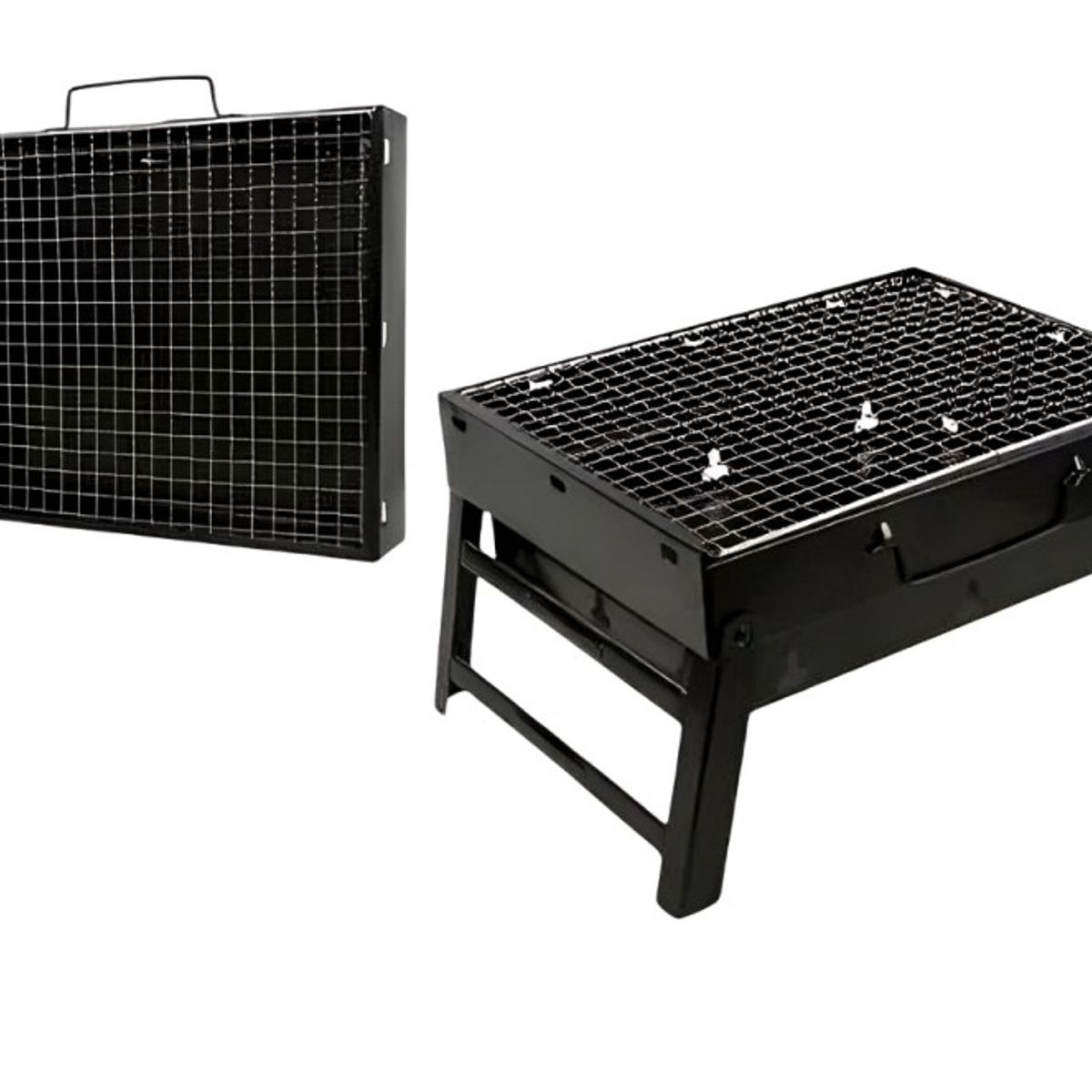 OEM - PARRILLA CUADRADA BBQ 36 X 29 X 75 CM