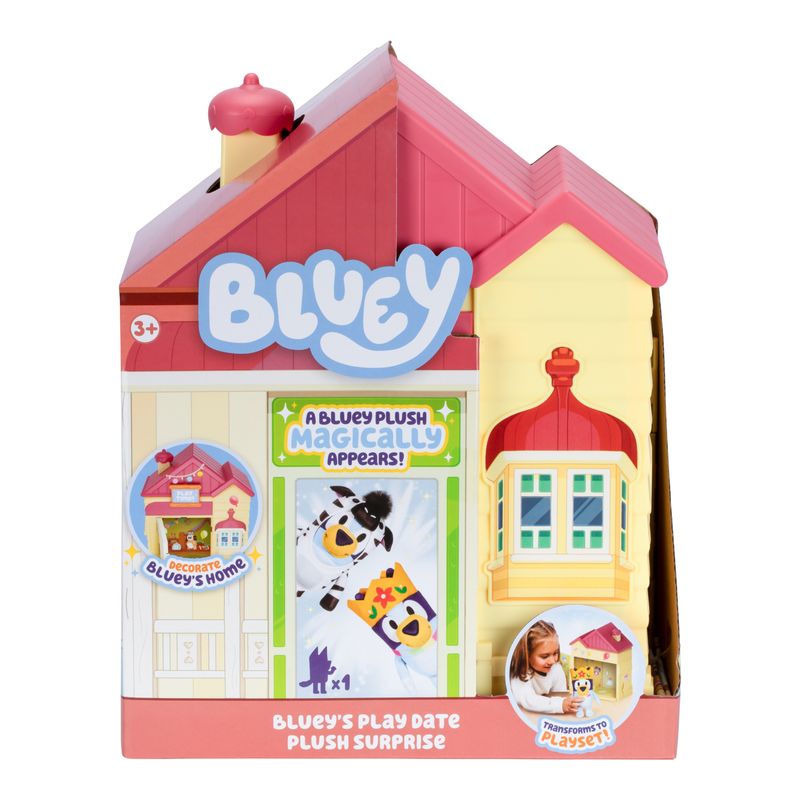 BLUEY - Casa Con Peluche Sorpresa Bluey