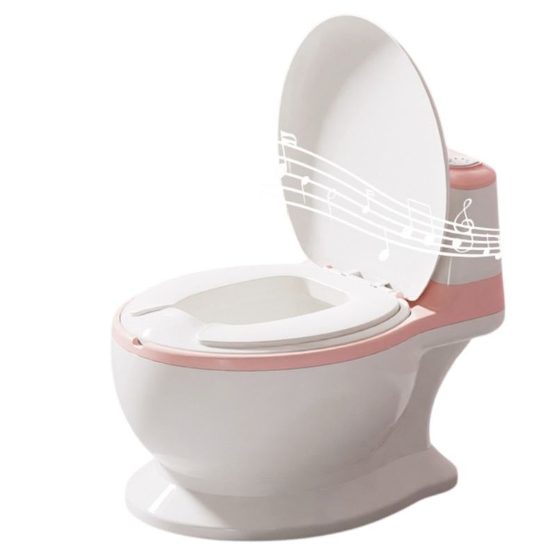 GENERICO - Inodoro Infantil Premium-pelela Tipo Wc Rosado Con Sonido