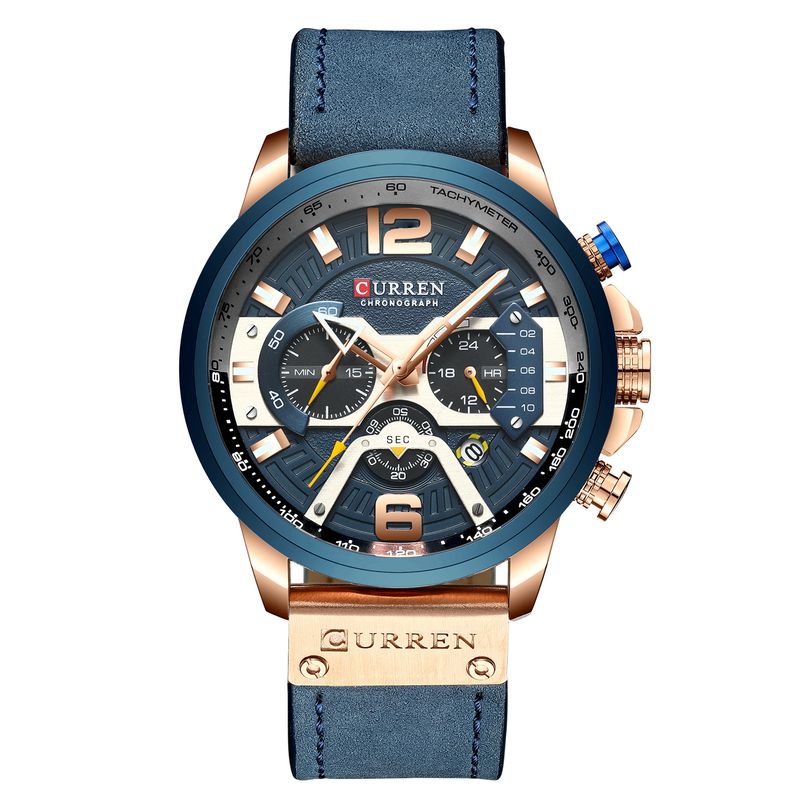 BLWOENS - Relojes masculinos de moda - Azul