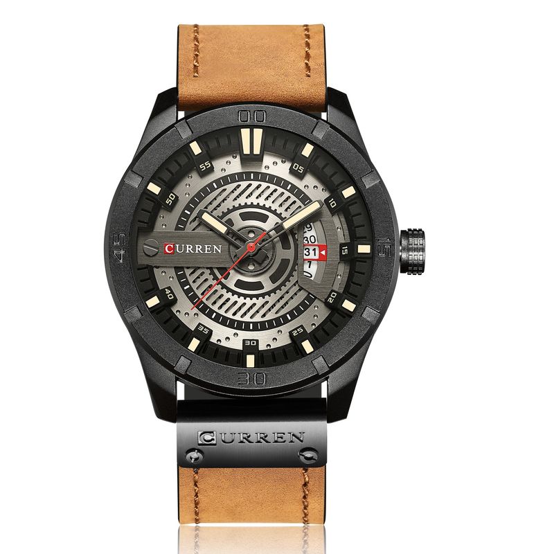BLWOENS - Relojes masculinos de moda - Marrón
