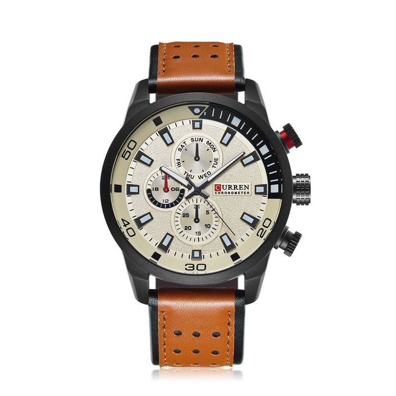 BLWOENS - Relojes masculinos de moda - Marrón