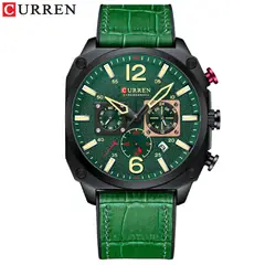 BLWOENS - Relojes masculinos de moda - Verde