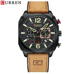 BLWOENS - Relojes masculinos de moda - Marrón