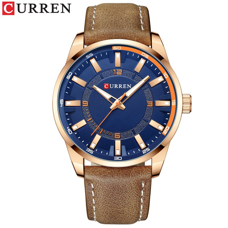 BLWOENS - Relojes masculinos de moda - Marrón