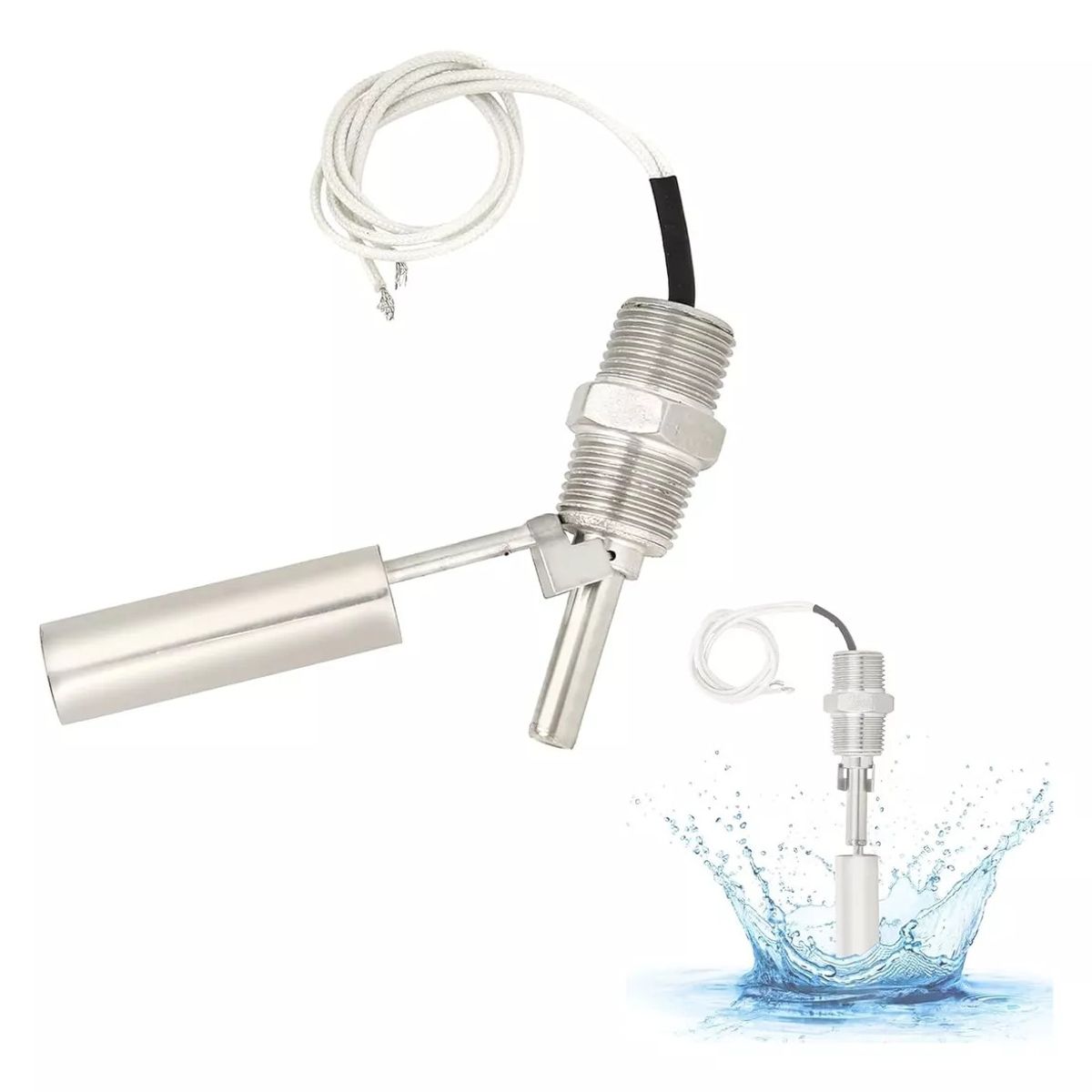 KUANGYE - Sensor Magnético Inox Flotante Nivel Reed Switch Max