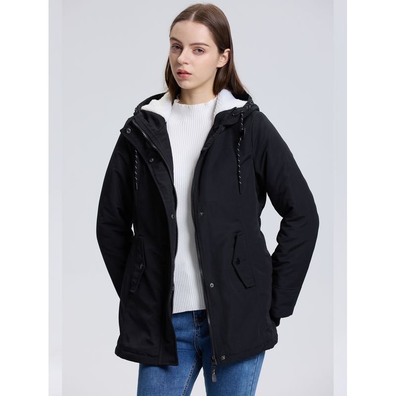 EASTONE - Chaqueta Con Capucha De Algodón Para Mujer Eastone