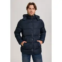 EASTONE - Chaqueta Puff Hombre Con Capucha Eastone-.
