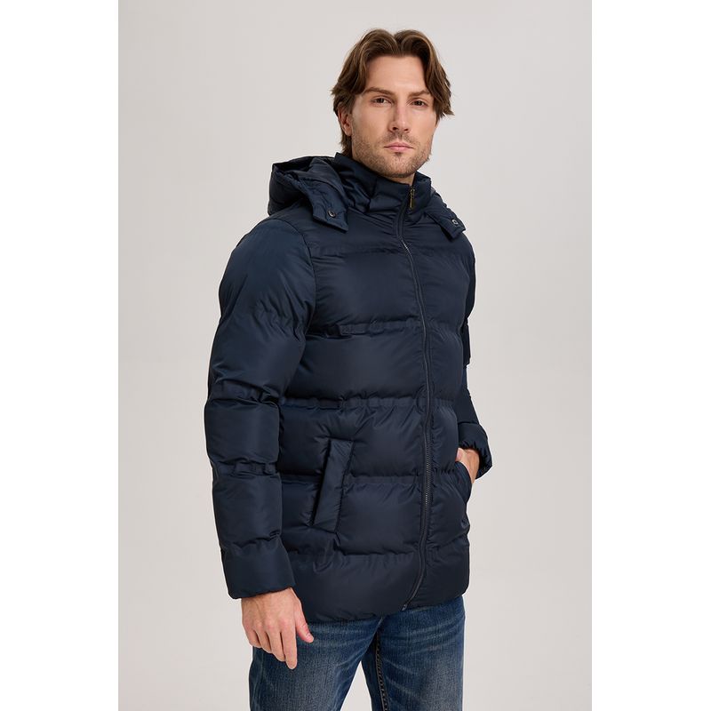 EASTONE - Abrigos Puff Hombre Con Capucha Eastone-.