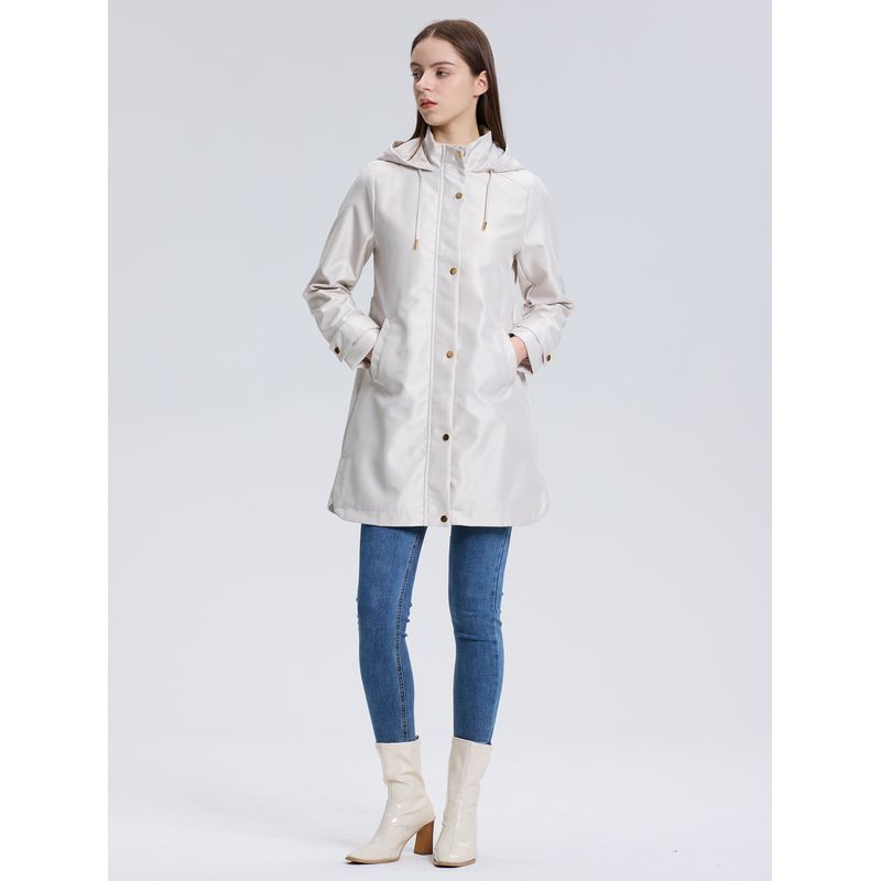 EASTONE - Chaqueta De Paño Con Lazo En La Cintura Mujer Eastone