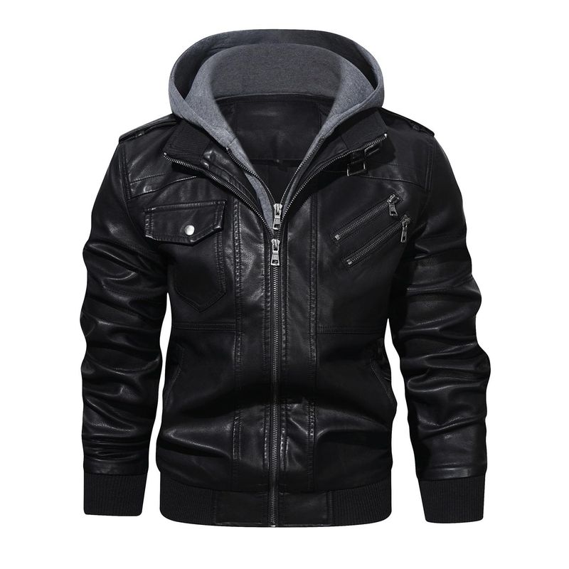 EASTONE - Chaqueta Capucha Desmontable Hombre Cierre Metálico Eastone