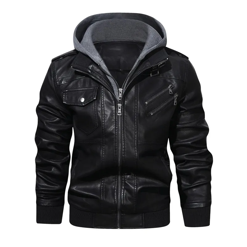 EASTONE - Chaqueta Capucha Desmontable Hombre Cierre Metálico Eastone