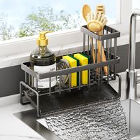 Porta Esponja Fregadero Con Organizador Resistente Humedad