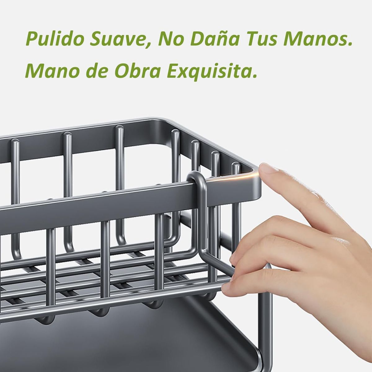 GENERICO - Fregadero Organizador De Cocina Con Bandeja De Drenaje