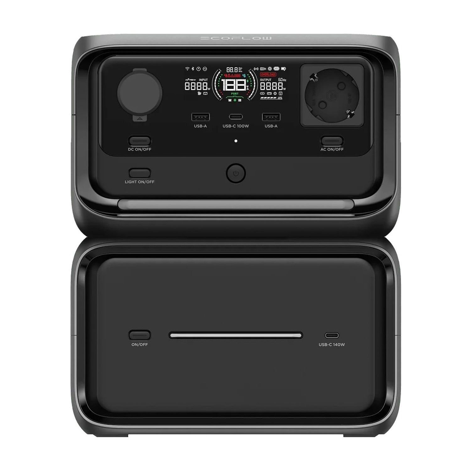 EcoFlow エコフロー 3 Max Plus Generador EcoFlow River 3 Max Plus 600W 858Wh | Sodimac Chile