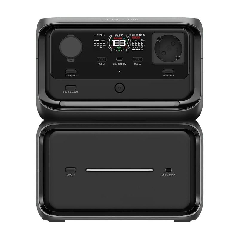 ECOFLOW - EcoFlow Generador River 3 Max Plus 858Wh