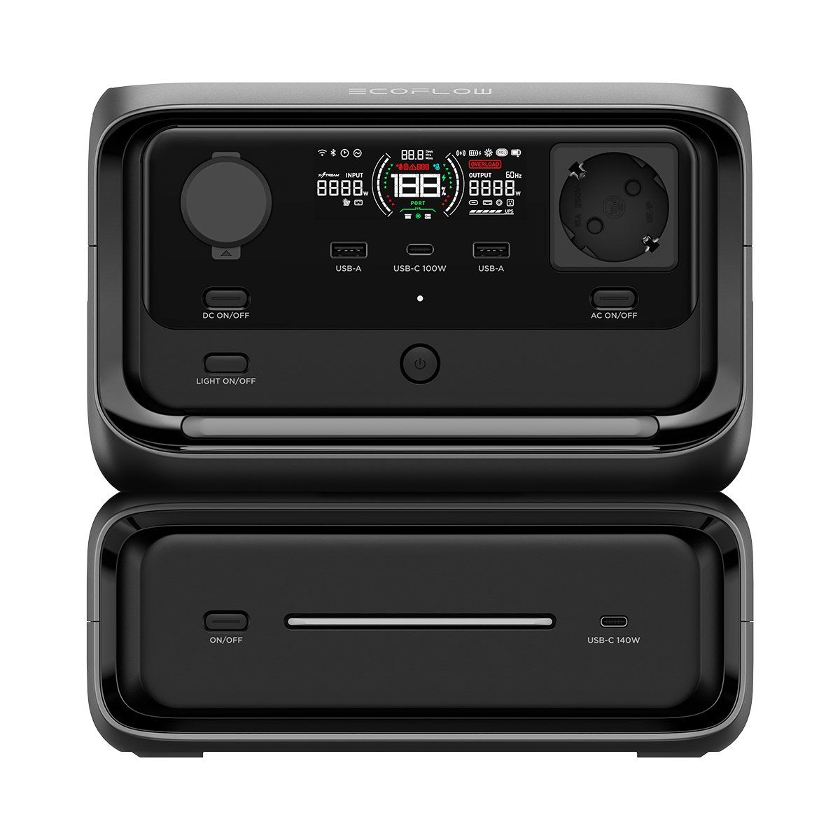 ECOFLOW - Generador EcoFlow River 3 Max 600W 572Wh