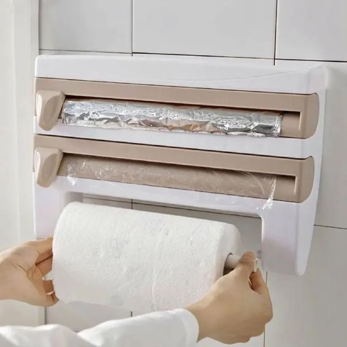 MOVI - Dispensador triple para Nova alusa foil alusa film