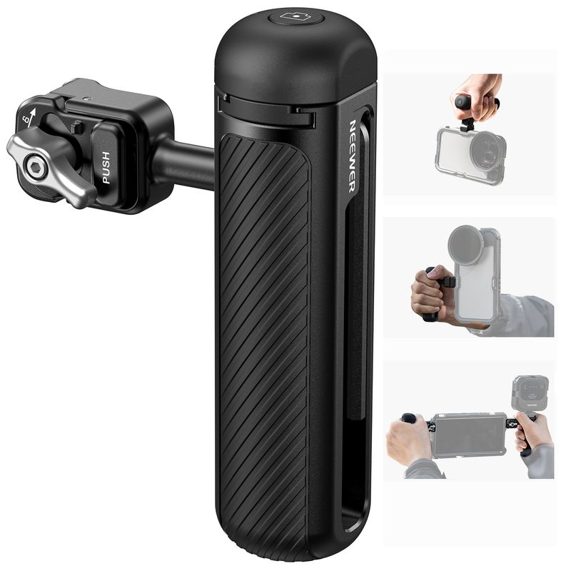 NEEWER - Pa045e Manija Lateral Obturador Remoto Bluetooth P Neewer Phone Cage