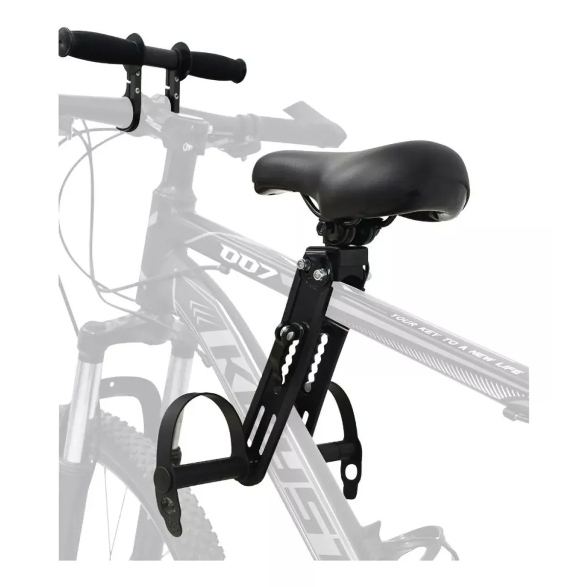 MUNDO MAGIA - Silla De Niño Con Manillar Para Bicicletas Y Mtbike