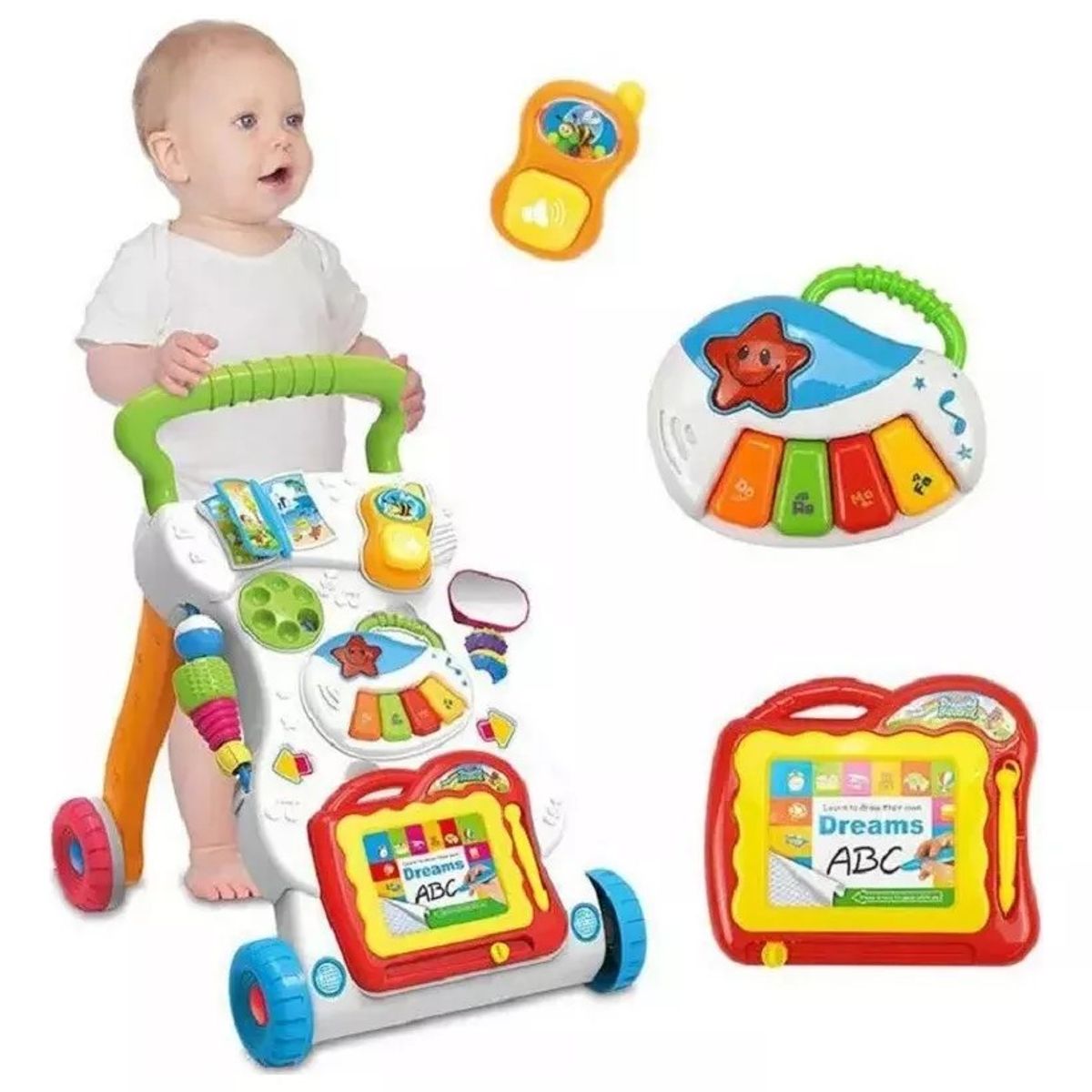 MUNDO MAGIA - Caminador Para Bebe Musical De Juguete