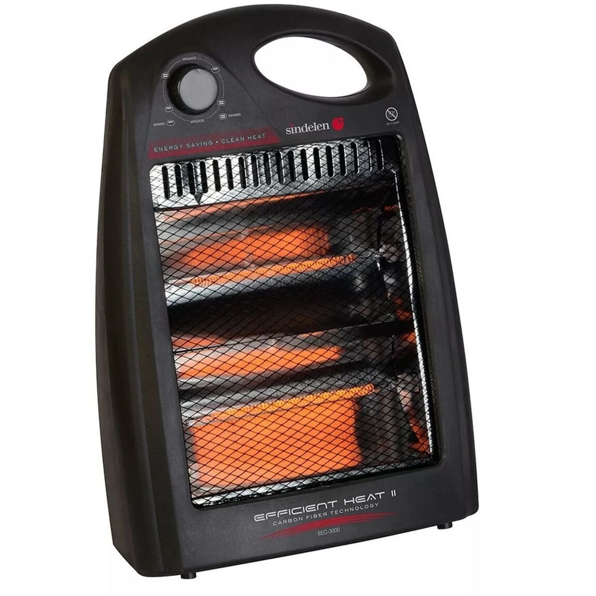 SINDELEN - Estufa Calefactor Convector Infrarrojo Sindelen Eec-3000 Neg