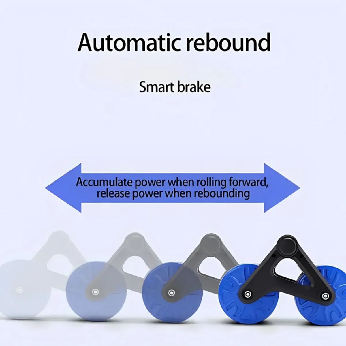 OEM - Rueda De Rebote Automático Abdominal - Negro