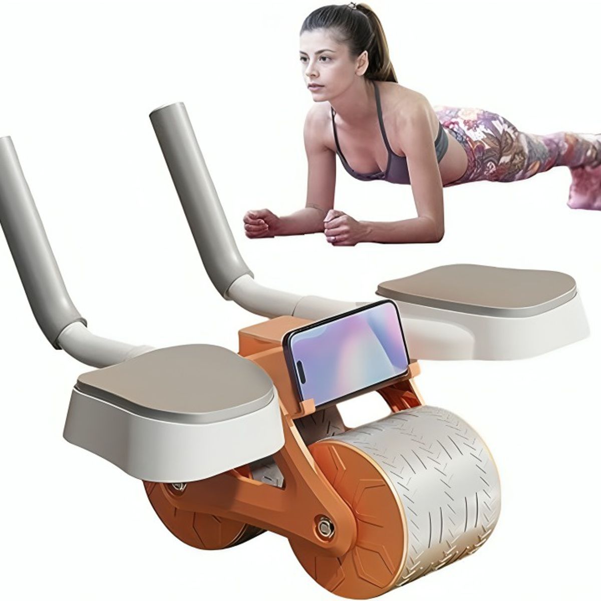 OEM - RUEDA RODILLO ABDOMINAL DE REBOTE AUTOMATICO