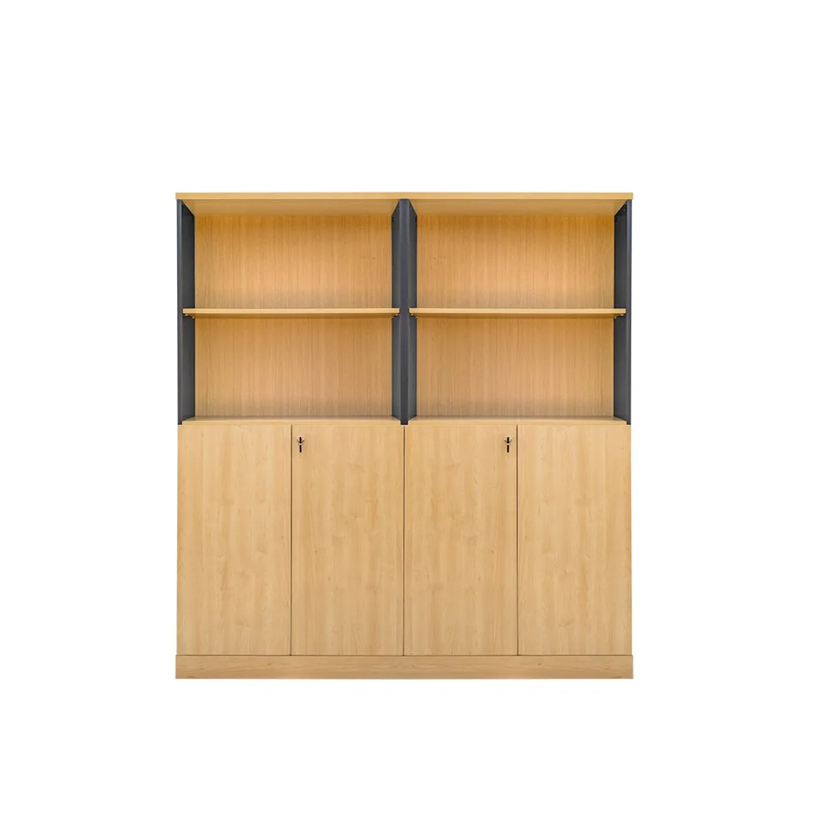 GENERICO - Dos Armarios Modulares, Total 173 X 160 X 40 cm. Laminado Compacto