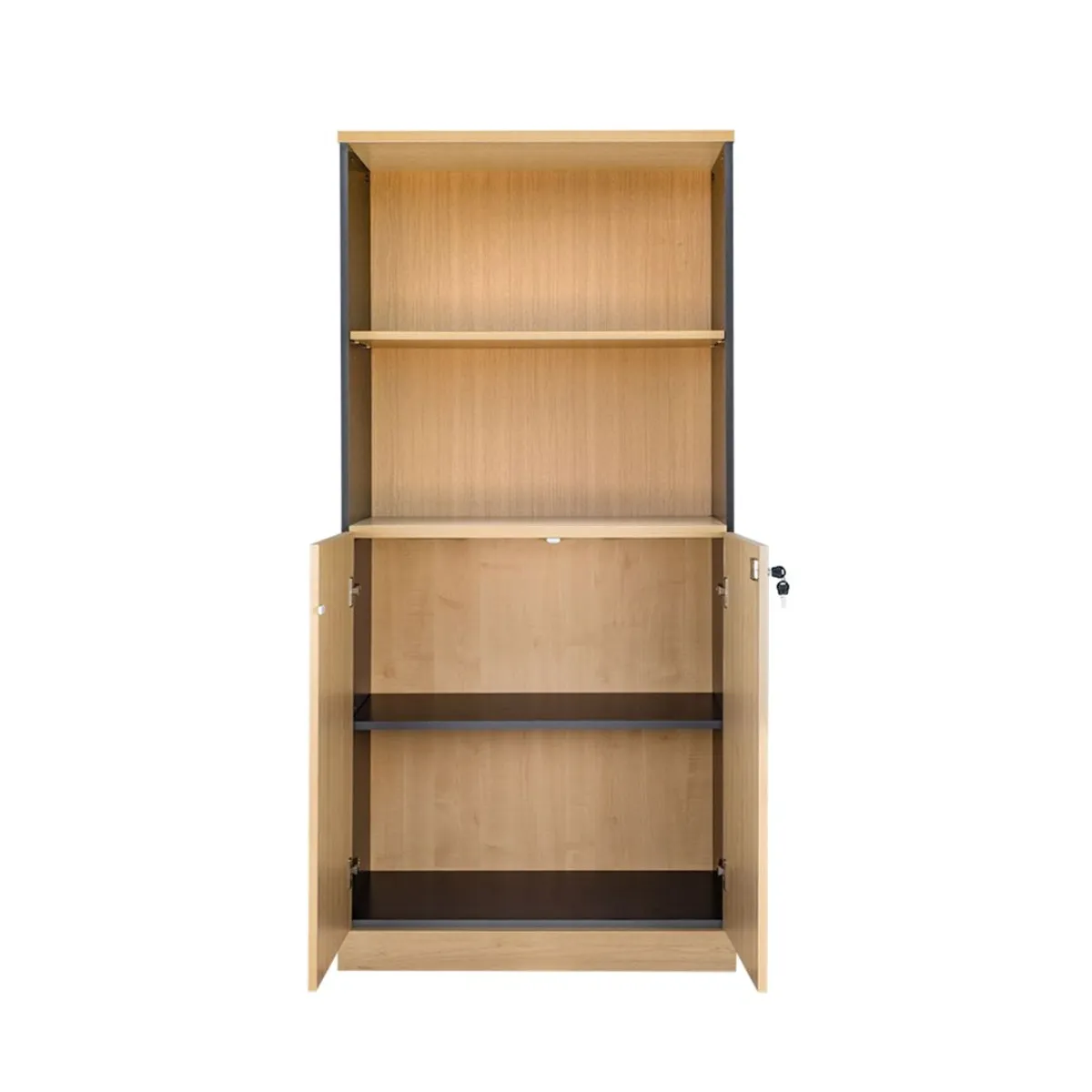 GENERICO - Dos Armarios Modulares, Total 173 X 160 X 40 cm. Laminado Compacto