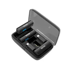 BOYA - Micrófono inalámbrico para celular Boyalink compatible usbc IPhone y cámaras