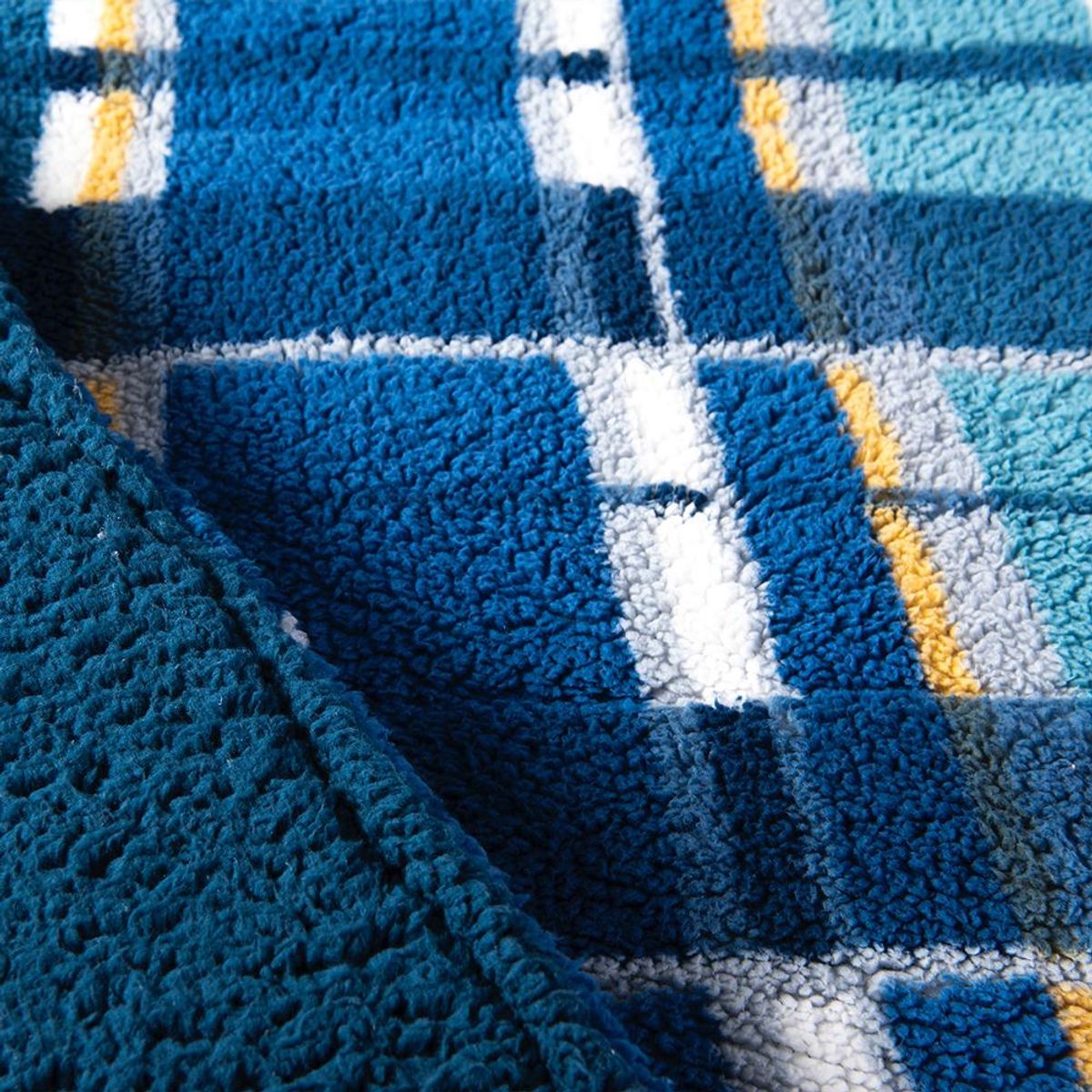 MASHINI - Plumon Sherpa -sherpa Mashini 2 Plaza tartan