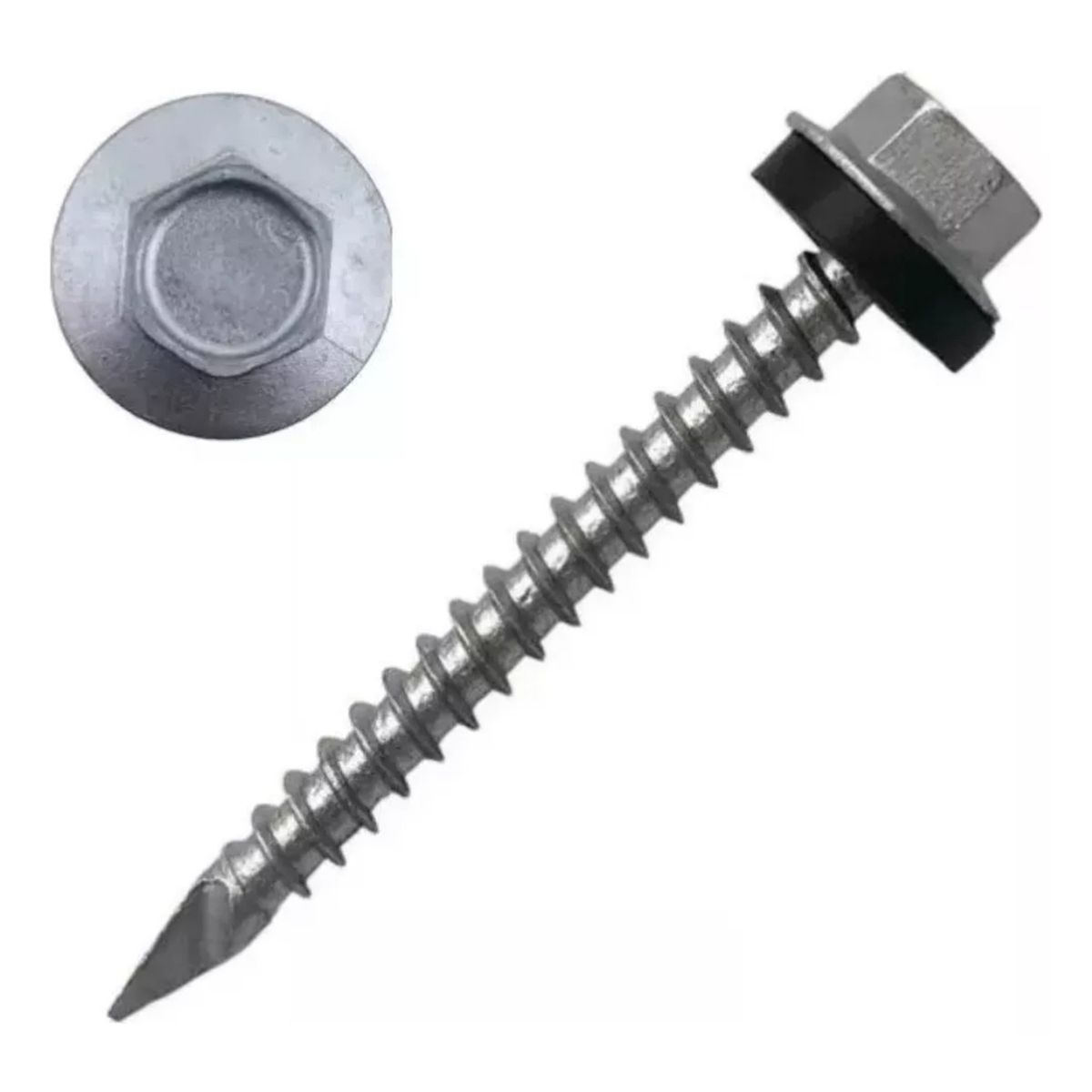 GENERICO - Tornillo Hex Autoperforante P Techo TapFast 10x1 500 Unds