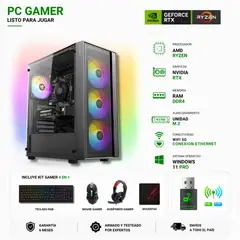 AMD CORP - Pc Gamer AMD Ryzen 5 5500 - 16GB RAM - RTX 5060 - 1TB - WIFI - AX65
