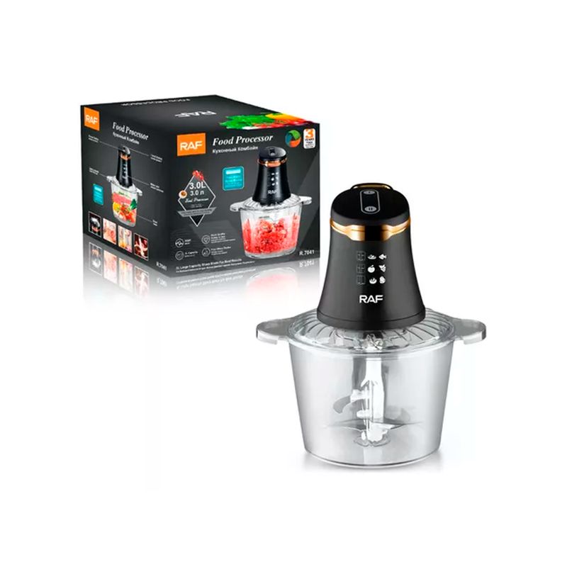 GENERICO - Procesadora Picadora De Alimentos Mixer Cuatro Cuchillas