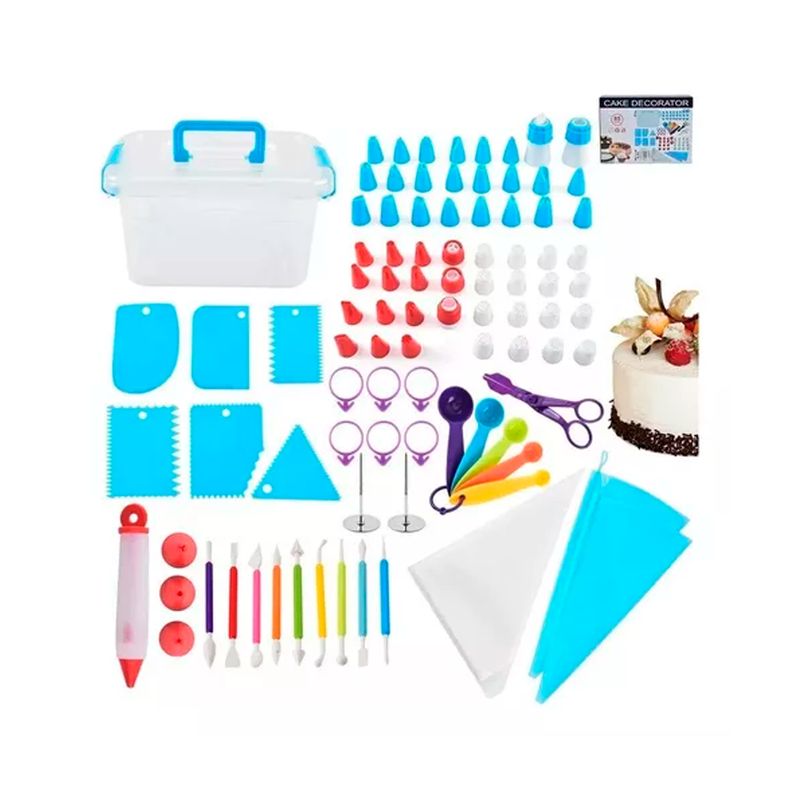 GENERICO - Set 85pcs Kit De Pasteleria Tortas Set Repostero Decoracion