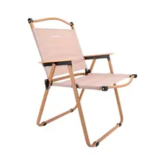 GENERICO - Silla De Camping Grande Plegable Jardin Color Caqui