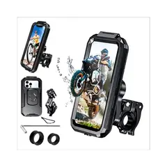 GENERICO - Soporte Porta Celular Para Moto Y Bicicleta Impermeable 360º