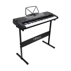 GENERICO - Teclado Tonic De 61 Teclas Ton-600 + Stand